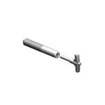 Adhesive intermittent stabilization anchor (ISA) on a white background