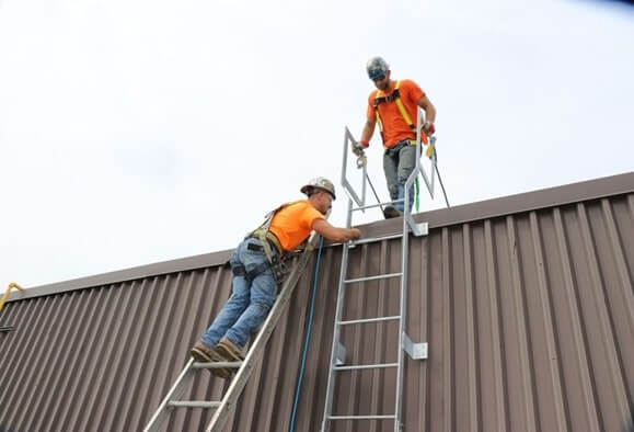 worker safety on roof